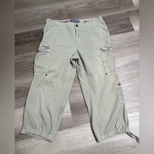 Caribbean Joe Light Gray Cargo Pants